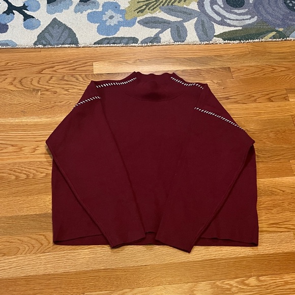 Anthropologie Cary’s Mock-Neck Sweater Size L NWOT - Picture 11 of 13